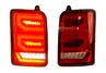 Диодные задние фонари TheBestPartner RED LED (красные) с бегающим повторителем для Лада 4х4, Нива Легенд 21213, 21214, 2131, Урбан