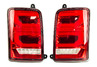 Диодные задние фонари TheBestPartner RED LED (красные) с бегающим повторителем для Лада 4х4, Нива Легенд 21213, 21214, 2131, Урбан