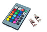 LED RGB лампы в габариты с пультом LightSpace T10 W5W