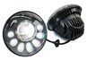 Светодиодные фары Sal-Man 90W 5800-7200lux, 7 дюймов с линзой, динамическим повторителем поворотника и ДХО для ВАЗ 2101, 2102, Лада 4х4, Нива Легенд