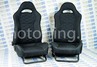 Комплект анатомического салона Recaro в сборе ткань с черной тканью 10мм (цветная строчка Соты) для ВАЗ 2108-21099, 2113-2115, 5-дверная Нива 2131