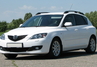 Рейлинги черные АПС для Mazda 3 2003-2009 г.в.