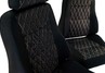 Комплект тканевых передних сидений Ромб с салазками для ВАЗ 2109, 21099, 2114, 2115