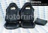 Обивка (не чехлы) сидений Recaro экокожа гладкая для ВАЗ 2108-21099, 2113-2115, 5-дверная Нива 2131