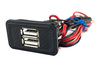 USB зарядное на 2 слота вместо заглушки панели приборов ВАЗ 2106, 2107