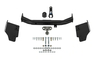 Фаркоп Berg F.5714.001 с шаром типа F (1500кг) для Toyota Land Cruiser Prado c 2002 г.в.