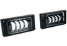 Светодиодные (LED) противотуманные фары Sal-Man 4 полосы 40W 3600lux для ВАЗ 2110-2112, 2113-2115, Шевроле Нива (до рестайлинга)