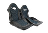 Обивка (не чехлы) сидений Recaro экокожа с алькантарой (цветная строчка Соты) для ВАЗ 2108-21099, 2113-2115, 5-дверная Нива 2131