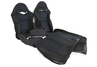 Обивка (не чехлы) сидений Recaro ткань с алькантарой для ВАЗ 2108-21099, 2113-2115, 5-дверная Нива 2131