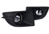 Двухцветные диодные ПТФ Sal-Man 50W 8000lux 2 линзы (3000 и 6000К) для Land Cruiser Prado 120 2002-2009 г.в.