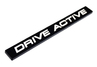 Черный лаковый шильдик (эмблема) DRIVE ACTIVE