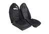 Обивка (не чехлы) сидений Recaro (черная ткань, центр Скиф) для ВАЗ 2111, 2112, Лада Приора хэтчбек, универсал