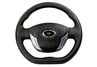Руль Priora Turbo анатомический под карбон для ВАЗ 2110-2112 с европанелью, Лада Калина, Калина 2, Гранта, Гранта FL, Приора, Нива Тревел, Шевроле Нива