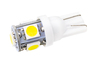 Светодиодные лампы T10 501 4smd cob 1063 W5W для габаритов и повторителей поворотников