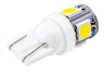 Светодиодные лампы T10 501 4smd cob 1063 W5W для габаритов и повторителей поворотников