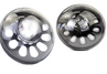 Светодиодные фары Sal-Man 90W 5800-7200lux, 7 дюймов с линзой, динамическим повторителем поворотника и ДХО для ВАЗ 2101, 2102, Лада 4х4, Нива Легенд