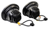 Светодиодные фары Sal-Man 90W 5800-7200lux, 7 дюймов с линзой, динамическим повторителем поворотника и ДХО для ВАЗ 2101, 2102, Лада 4х4, Нива Легенд