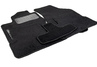 Ворсовые черные коврики в салон для Лада Гранта