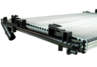Радиатор охлаждения двигателя Luzar под ДВС Рено для Лада Ларгус, Рено Логан, Сандеро, Дастер