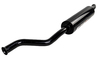 Прямоточный глушитель AutoProduct Parts Ф51 для Лада Приора хэтчбек, ВАЗ 2112 с 2007 г.в.