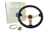 Спортивный руль Nardi Deep Corn с ободом из экокожи для ВАЗ 2101-2115, Лада Калина, Гранта, Приора, 4х4, Нива Легенд, Нива Тревел, Шевроле Нива