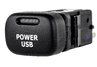 Пересвеченная кнопка Power USB с индикацией для ВАЗ 2113-2115, Лада Калина, Нива Тревел, Шевроле Нива