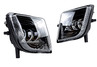 Диодные двухцветные ПТФ Sal-Man 65W 8600lux (бело-синий 6000К и желтый 3000К) для Мазда 6 2007-2013 г.в.