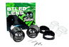 Диодные Bi-Led LENS Takimi GTR Fog 3 дюйма 12В с ближним и дальним светом в ПТФ для Лада Гранта FL, Веста, Веста NG, Икс Рей, Ларгус FL, Нива Урбан, Рено