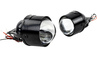 Диодные Bi-Led LENS Takimi GTR Fog 3 дюйма 12В с ближним и дальним светом в ПТФ для Лада Гранта FL, Веста, Веста NG, Икс Рей, Ларгус FL, Нива Урбан, Рено