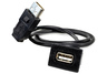 Оригинальный кабель USB на 1 слот в бардачок Лада Калина 2, Гранта