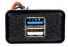 Быстрое зарядное устройство USB 3.0 на 2 слота вместо заглушки панели приборов ВАЗ 2106, 2107