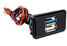 Быстрое зарядное устройство USB 3.0 на 2 слота вместо заглушки панели приборов ВАЗ 2106, 2107