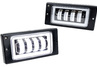 Светодиодные противотуманные фары Sal-Man 40W 3600lux 4 полосы с ДХО для ВАЗ 2110-2112, 2113-2115, Шевроле Нива до рестайлинга 2009 года