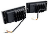Светодиодные противотуманные фары Sal-Man 40W 3600lux 4 полосы с ДХО для ВАЗ 2110-2112, 2113-2115, Шевроле Нива до рестайлинга 2009 года
