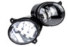 Диодные ПТФ Sal-Man 7 полос (ближний свет 60W и дальний 50W) 5800-5000lux для Лада Калина, Калина 2, Гранта, Ларгус, Датсун до 2019 г.в., УАЗ Патриот