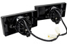 Диодные ПТФ Sal-Man 13000lux 60W с линзой для ВАЗ 2110-2112, 2113-2115, Шевроле Нива до рестайлинга 2009 года
