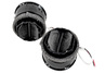 Регулируемые сопла воздуховода AMG-style  (серебристое кольцо, поводок, спицы, белая подсветка) для Лада Калина 2, Гранта, Гранта FL, Ларгус, Ларгус FL, Датсун Он-До, Ми-До, Рено Логан, Дастер, Сандеро