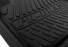Передний резиновый салонный ковер Rezkon Brand для Лада Приора