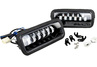 Светодиодные (LED) подфарники Sal-Man 3200-6200lux 11 полос (ДХО, бегущий поворотник, прожектор, дальний свет) для Лада 4х4, Нива Легенд