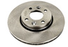 Вентилируемые передние тормозные диски BYSUN PARTS R15 без насечек и перфорации для Лада Веста, Веста NG, Икс Рей, Искра, Ларгус, Ларгус FL, Нива Тревел с 2026 г.в., Renault Logan, Sandero, Megane, Clio, Nissan Micra, Note, Tiida