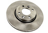 Вентилируемые передние тормозные диски BYSUN PARTS R15 без насечек и перфорации для Лада Веста, Веста NG, Икс Рей, Искра, Ларгус, Ларгус FL, Нива Тревел с 2026 г.в., Renault Logan, Sandero, Megane, Clio, Nissan Micra, Note, Tiida