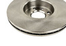 Вентилируемые передние тормозные диски BYSUN PARTS R15 без насечек и перфорации для Лада Веста, Веста NG, Икс Рей, Искра, Ларгус, Ларгус FL, Нива Тревел с 2026 г.в., Renault Logan, Sandero, Megane, Clio, Nissan Micra, Note, Tiida