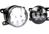 Диодные ПТФ Sal-Man 7 полос (ближний свет 60W и дальний 50W) 5800-5000lux для Лада Гранта FL, Веста, Веста NG, Икс Рей, Ларгус FL, Нива Урбан, Искра, Рено
