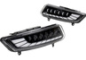 Двухцветные диодные ПТФ Sal-Man 50W 7000lux с ДХО для Фольксваген Поло 5 с 2015 г.в.