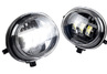 Двухцветные диодные ПТФ Sal-Man 50W 4600lux (бело-синий 6000К и желтый 3000К) для Мазда 3, 6, CX5