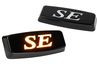 LED оранжевые повторители поворотника Sal-Man в черном корпусе с надписью SE для 2108-21099, 2110-2112, 2113-2115, Лада Калина, Приора, Гранта