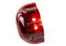 Диодный красный фонарь освещения номерного знака АвтоСфера ПН-01022 LED (Волна) для грузового транспорта