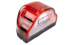 Диодные красные фонари освещения номерного знака АвтоСфера ПН-01022 LED (Волна) для грузового транспорта
