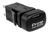 Пересвеченная кнопка Pride car audio с индикацией для ВАЗ 2113-2115, Лада Калина, Нива Тревел, Шевроле Нива