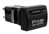 Пересвеченная кнопка Pride car audio с индикацией для Лада Приора, Калина 2, Гранта, Гранта FL, Нива Легенд